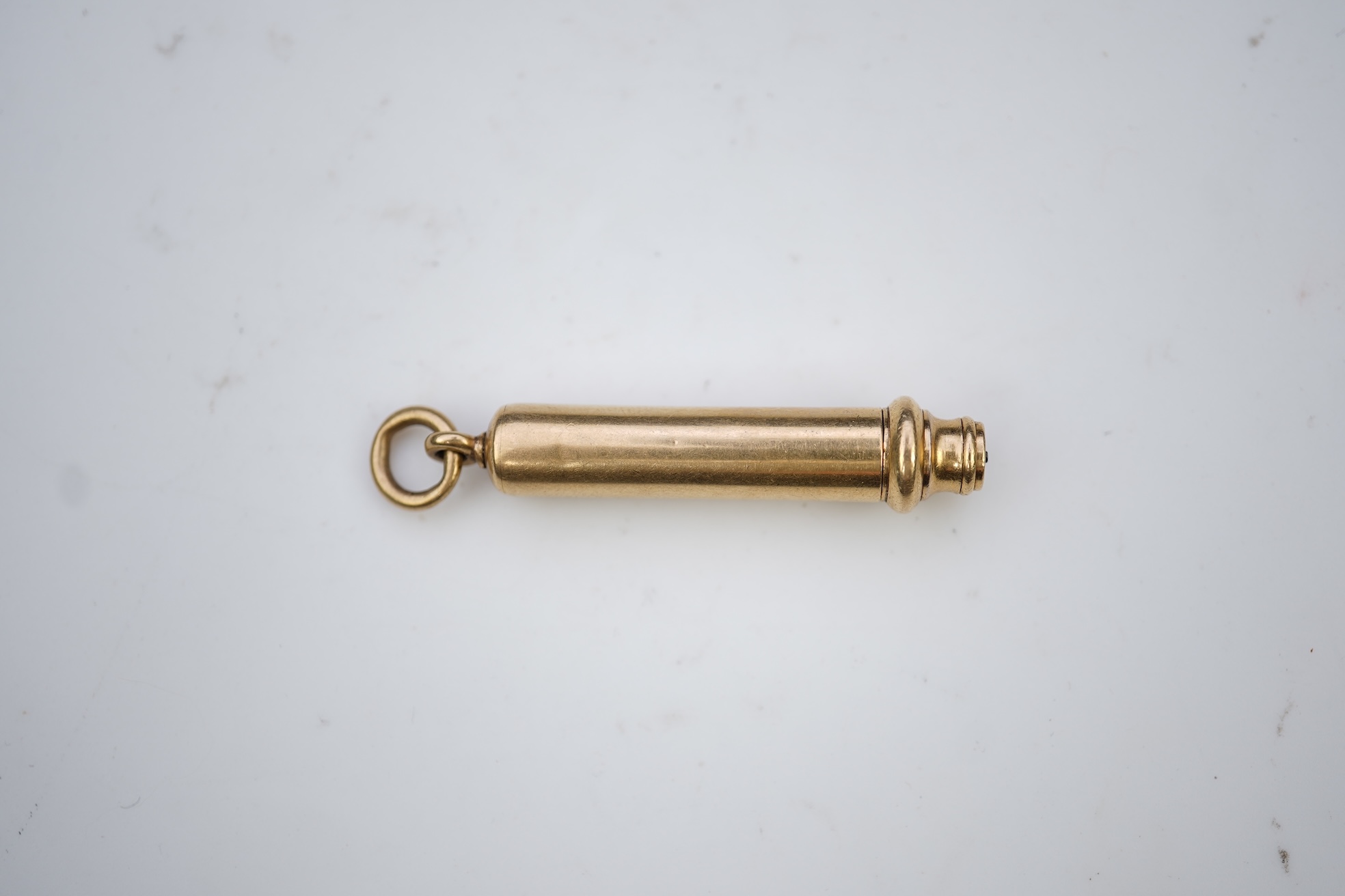 S. Mordan & Co, a gold propelling pencil, early 20th century